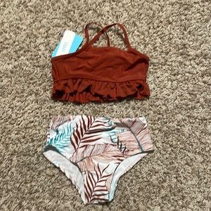 Brand new girls size 6-7y bikini